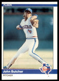 1984 FLEER JOHN BUTCHER . TEXAS RANGERS #415