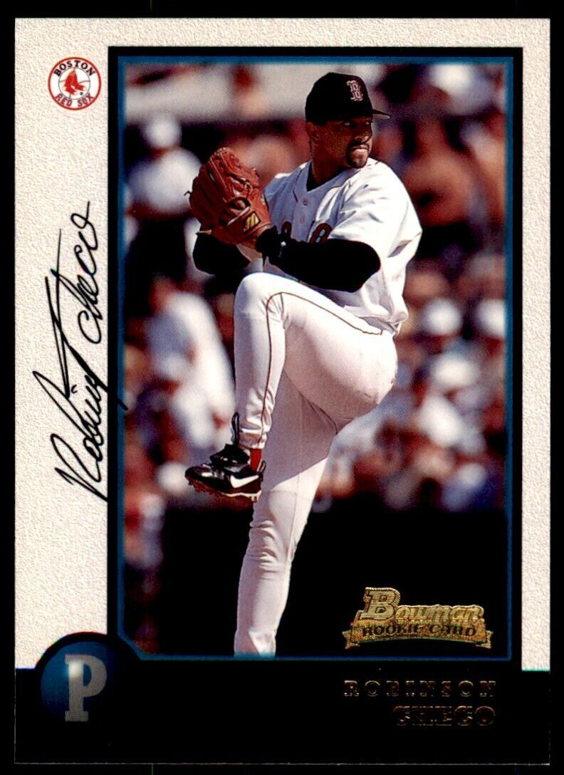 1998 BOWMAN ROBINSON CHECO . BOSTON RED SOX #335