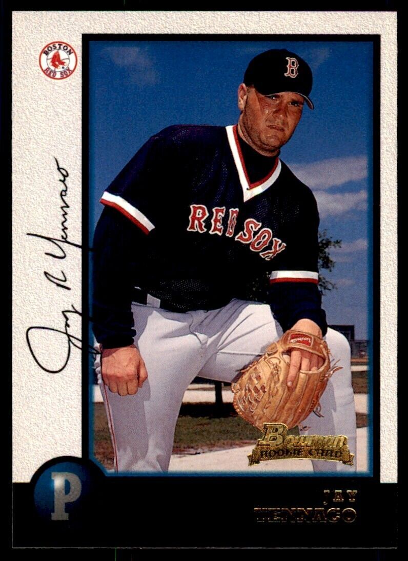 1998 BOWMAN JAY YENNACO . BOSTON RED SOX #361
