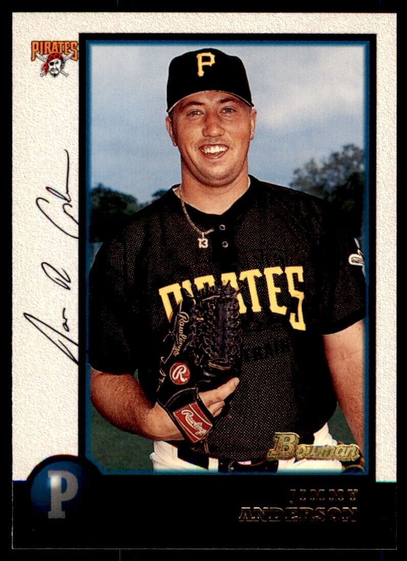 1998 BOWMAN JIMMY ANDERSON . PITTSBURGH PIRATES #369