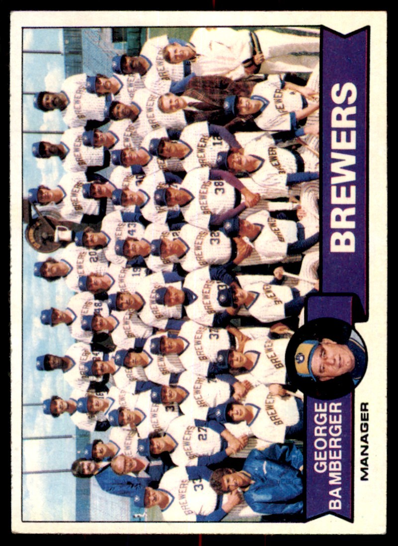 1979 TOPPS, MILWAUKEE BREWERS - GEORGE BAMBERGER MILWAUKEE BREWERS #577