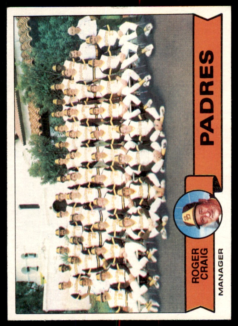 1979 TOPPS SAN DIEGO PADRES - ROGER CRAIG SAN DIEGO PADRES #479