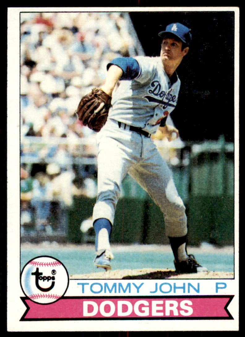1979 TOPPS TOMMY JOHN. LOS ANGELES DODGERS #255
