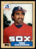 1987 TOPPS TRADED IVAN CALDERON CHICAGO WHITE SOX #15T