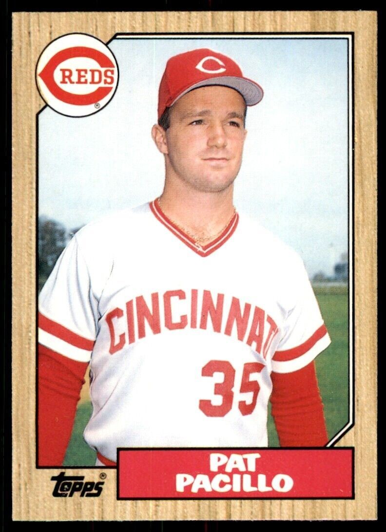 1987 TOPPS TRADED PAT PACILLO CINCINNATI REDS #93T