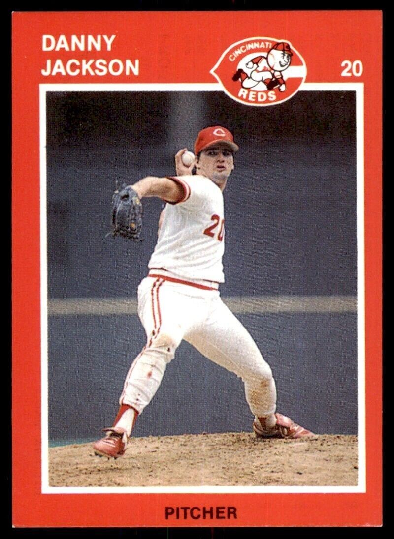 1988 KAHN'S HOT DOGS DANNY JACKSON CINCINNATI REDS. #20