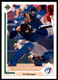 1991 UPPER DECK FINAL EDITION ED SPRAGUE TORONTO BLUE JAYS #47F