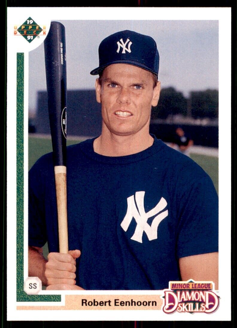 1991 UPPER DECK FINAL EDITION ROBERT EENHOORN NEW YORK YANKEES #16F