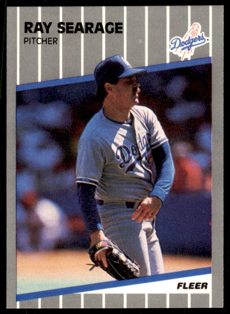 1989 FLEER UPDATE RAY SEARAGE LOS ANGELES DODGERS #U-94