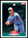 1989 SCORE TRADED ZANE SMITH MONTREAL EXPOS #56T