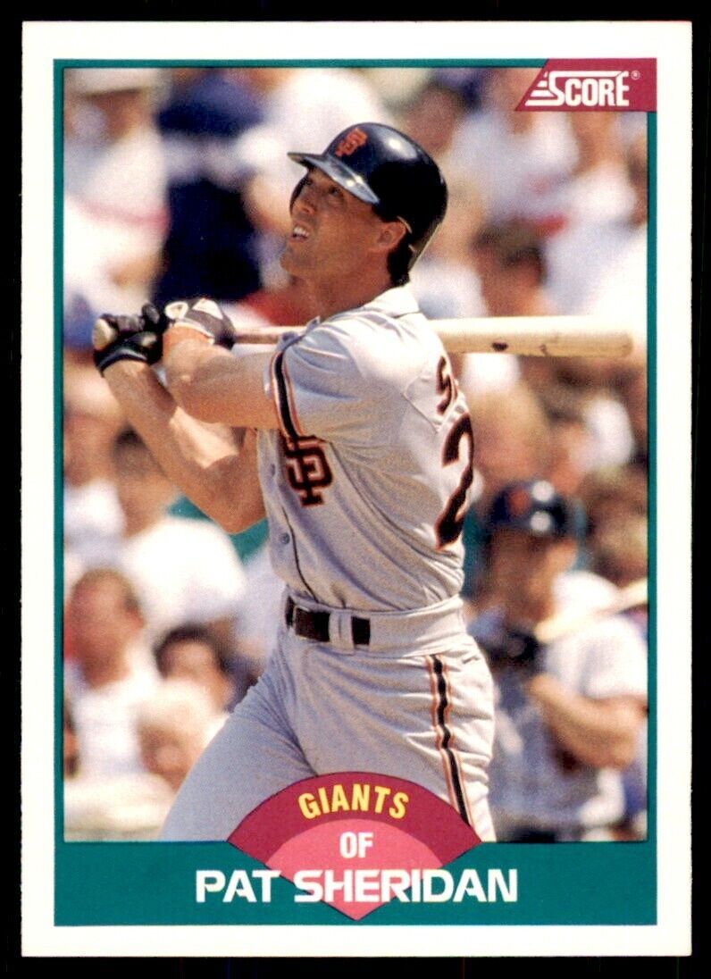 1989 SCORE TRADED PAT SHERIDAN SAN FRANCISCO GIANTS #71T