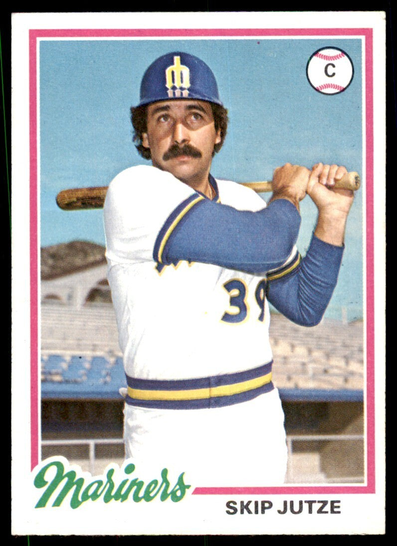 1978 TOPPS SKIP JUTZE SEATTLE MARINERS #532