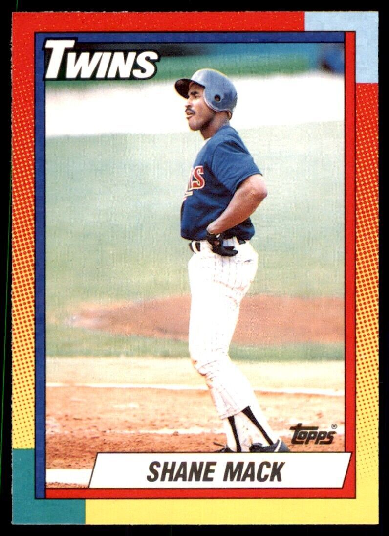 1990 TOPPS TRADED SHANE MACK MINNESOTA TWINS #64T