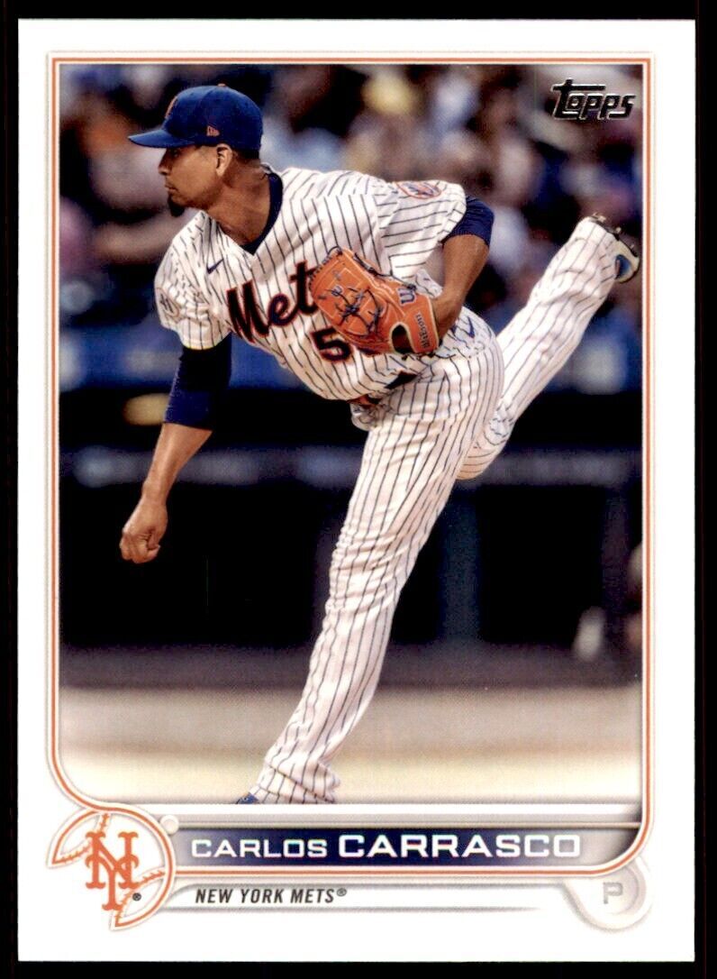 2022 TOPPS CARLOS CARRASCO NEW YORK METS #633
