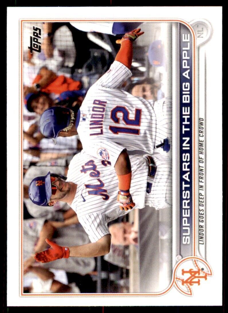 2022 TOPPS SUPERSTARS IN THE BIG APPLE NEW YORK METS #436