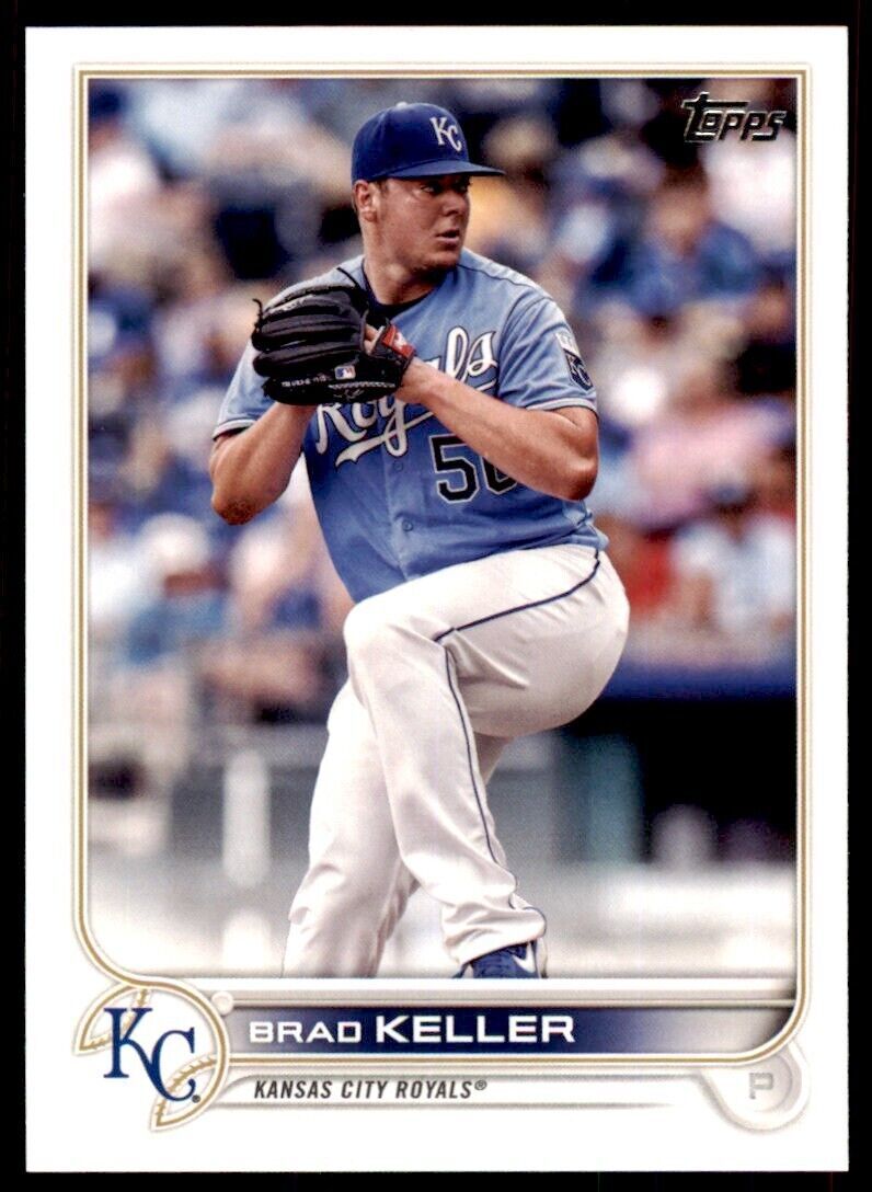 2022 TOPPS BRAD KELLER KANSAS CITY ROYALS. #412