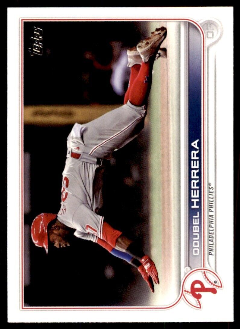 2022 TOPPS ODUBEL HERRERA. PHILADELPHIA PHILLIES #518