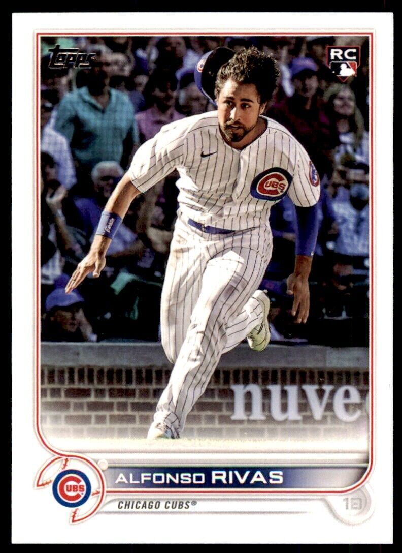 2022 TOPPS ALFONSO RIVAS CHICAGO CUBS #526
