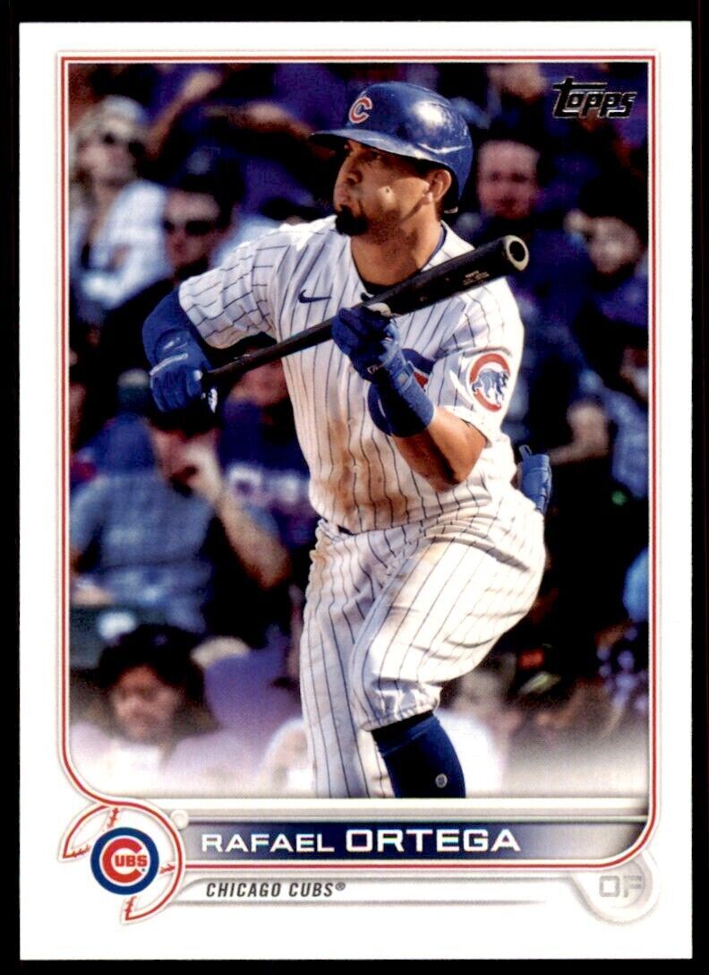 2022 TOPPS RAFAEL ORTEGA CHICAGO CUBS #358