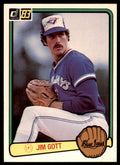 1983 DONRUSS JIM GOTT TORONTO BLUE JAYS #353