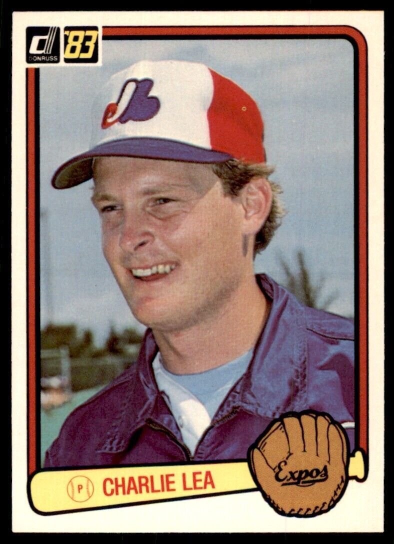 1983 DONRUSS CHARLIE LEA MONTREAL EXPOS #414