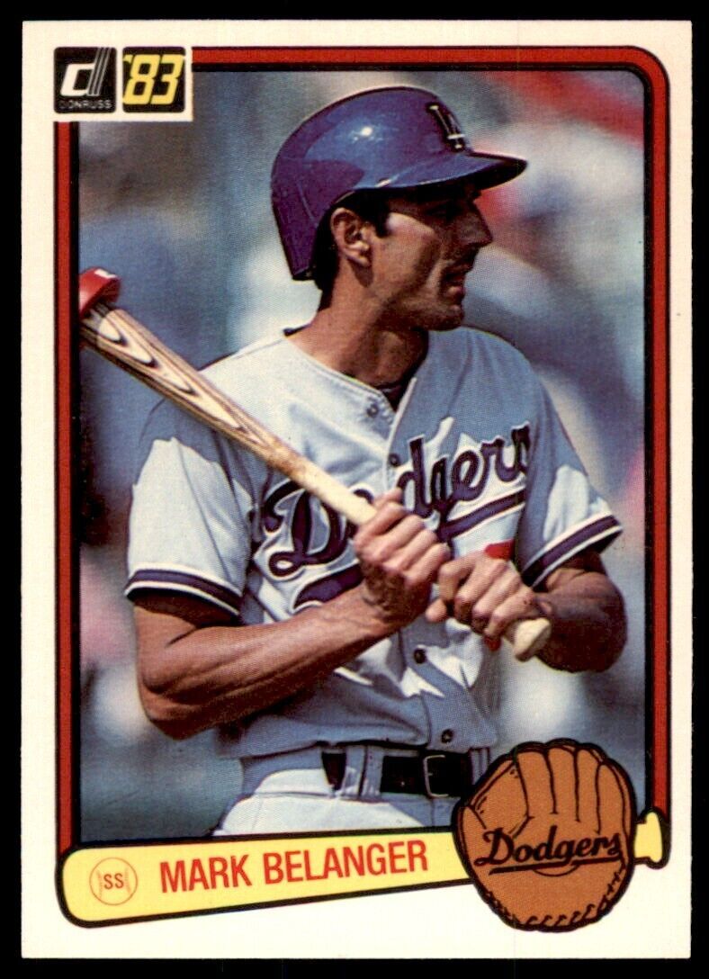 1983 DONRUSS MARK BELANGER LOS ANGELES DODGERS #514