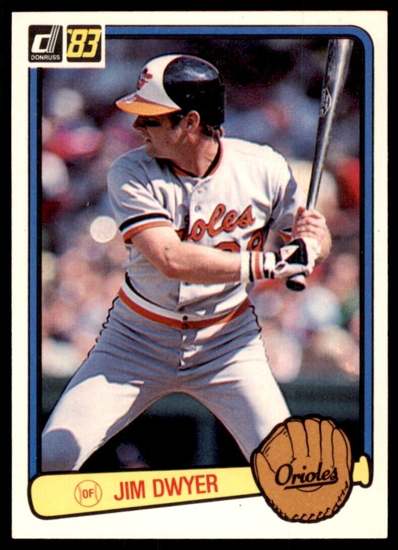 1983 DONRUSS JIM DWYER BALTIMORE ORIOLES #583