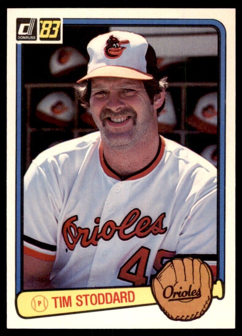 1983 DONRUSS TIM STODDARD BALTIMORE ORIOLES #581