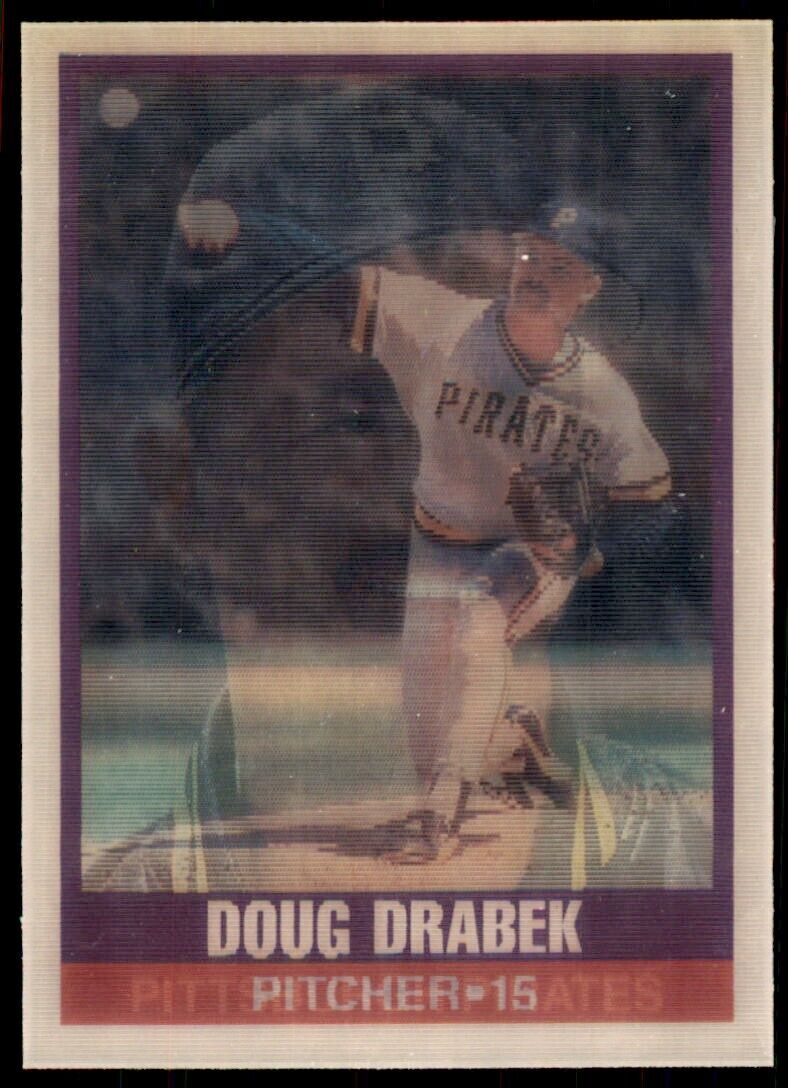 1989 SPORTFLICS DOUG DRABEK. PITTSBURGH PIRATES #27