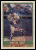 1989 SPORTFLICS BOBBY WITT TEXAS RANGERS #82