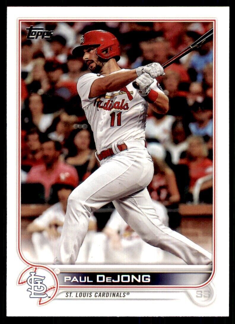 2022 TOPPS.. PAUL DEJONG ST. LOUIS CARDINALS #441