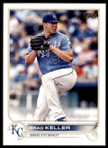 2022 TOPPS. BRAD KELLER KANSAS CITY ROYALS #412