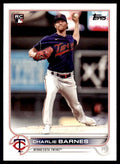 2022 TOPPS. CHARLIE BARNES MINNESOTA TWINS #641