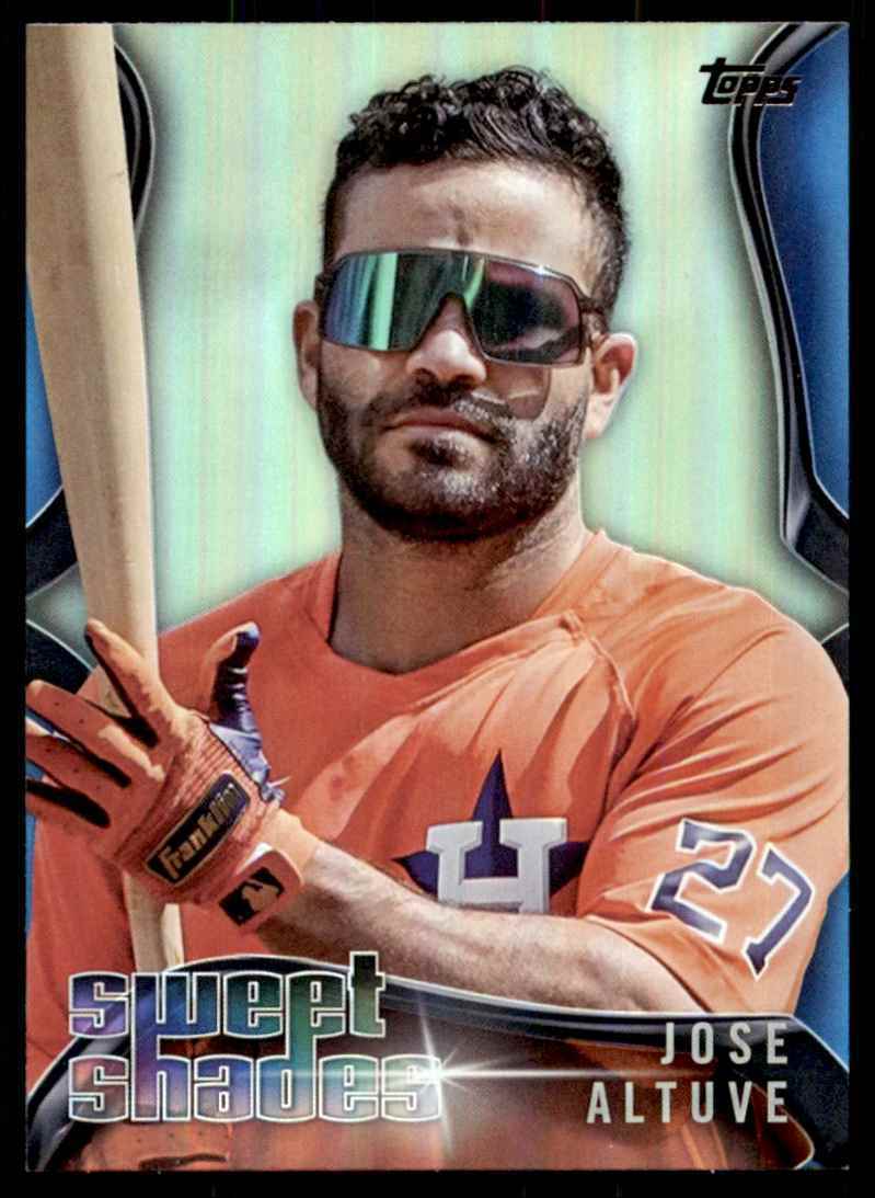 2022 TOPPS, JOSE ALTUVE HOUSTON ASTROS #SS-19