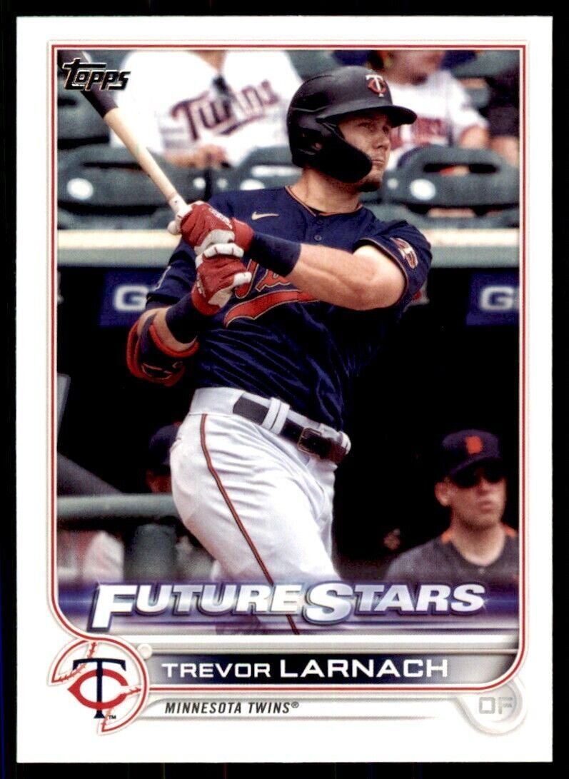 2022 TOPPS, TREVOR LARNACH MINNESOTA TWINS #596