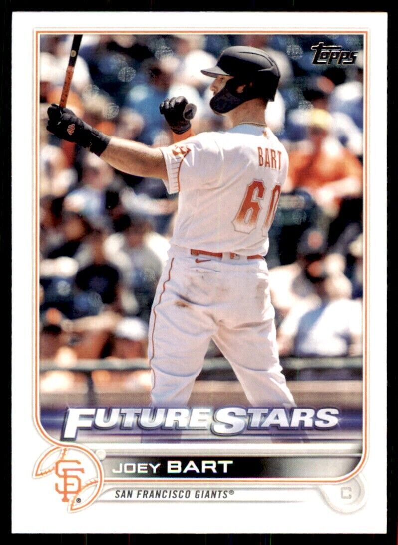 2022 TOPPS, JOEY BART SAN FRANCISCO GIANTS #434