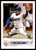 2022 TOPPS* ANDY IBANEZ TEXAS RANGERS #383