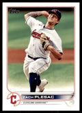 2022 TOPPS*. ZACH PLESAC CLEVELAND GUARDIANS #377