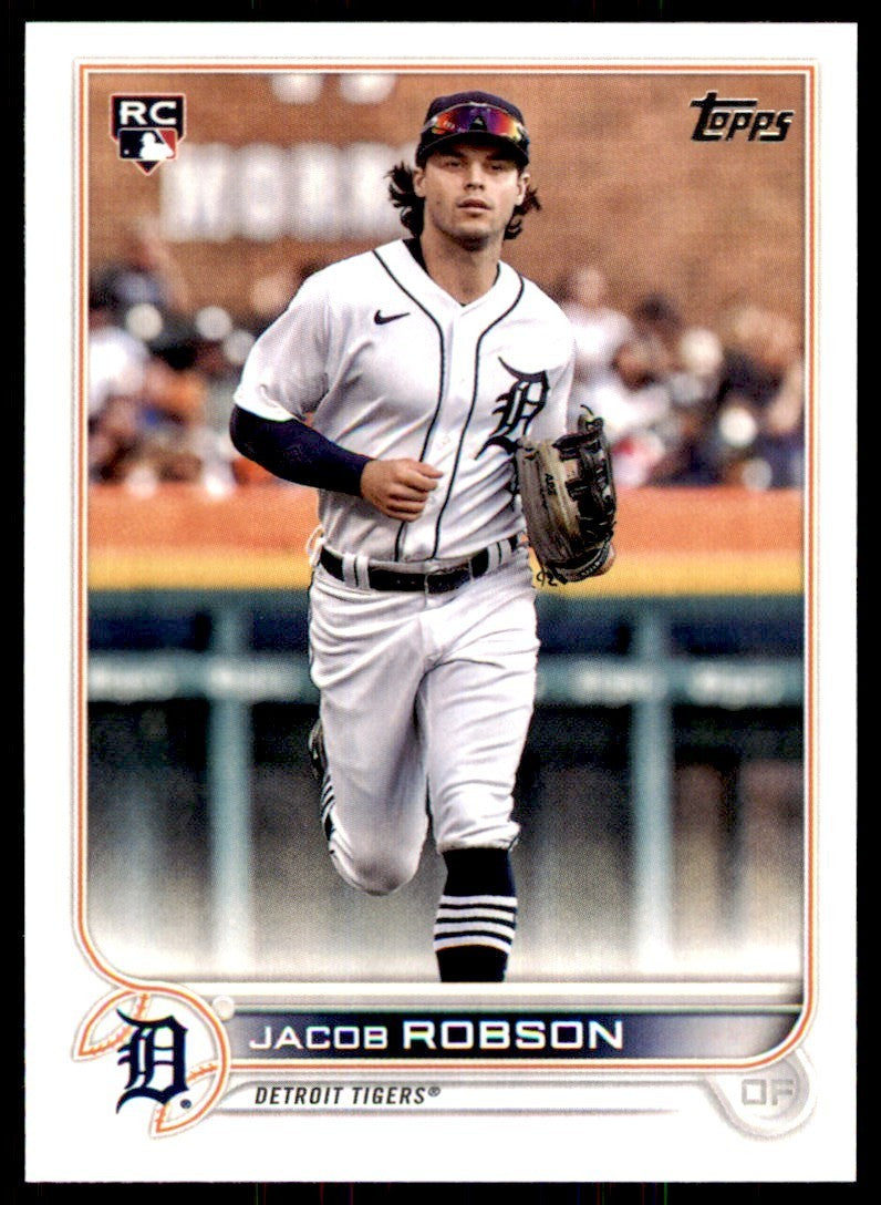 2022 TOPPS*. JACOB ROBSON DETROIT TIGERS #623