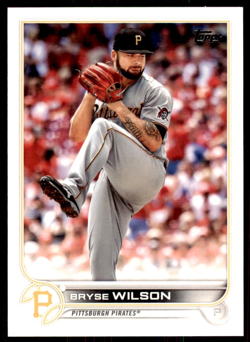 2022 TOPPS** BRYSE WILSON PITTSBURGH PIRATES #463