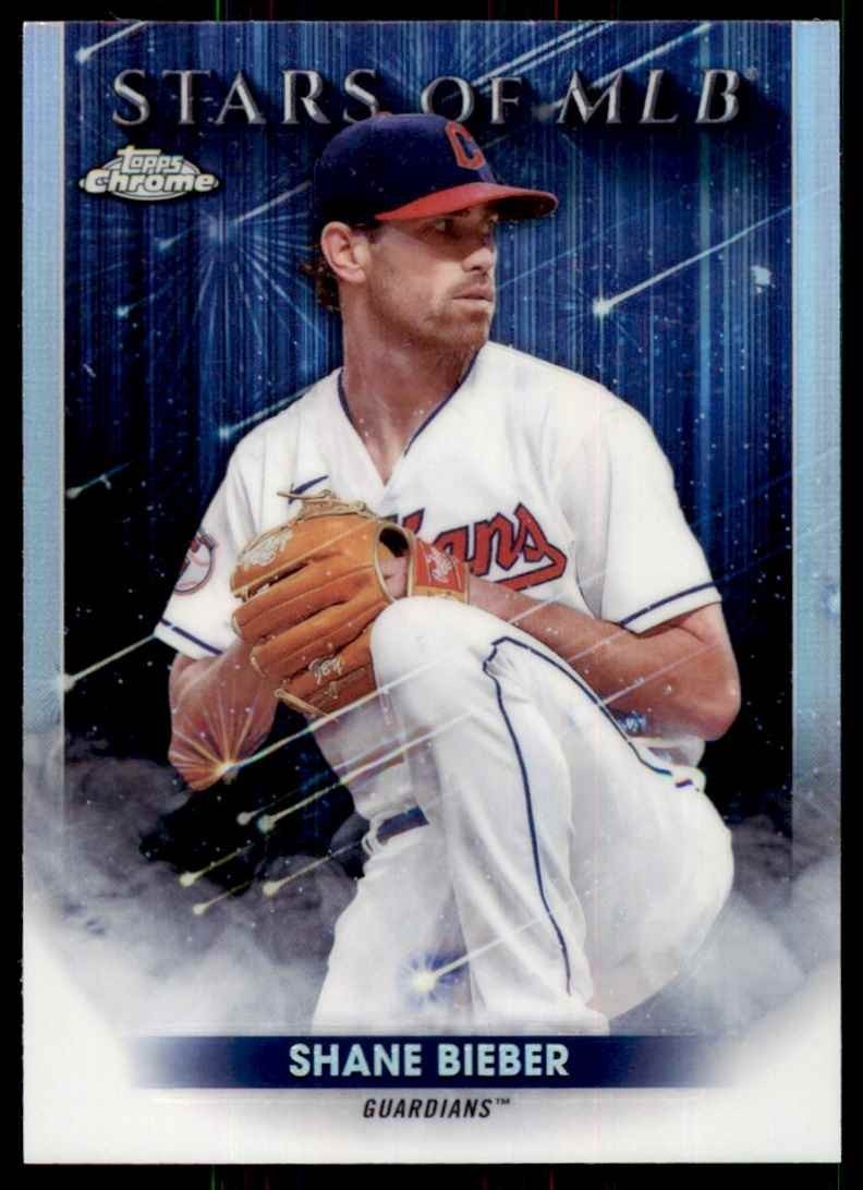 2022 TOPPS, SHANE BIEBER CLEVELAND GUARDIANS #SMLBC-42