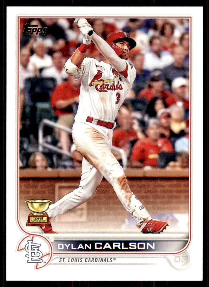 2022 TOPPS, DYLAN CARLSON ST. LOUIS CARDINALS #578