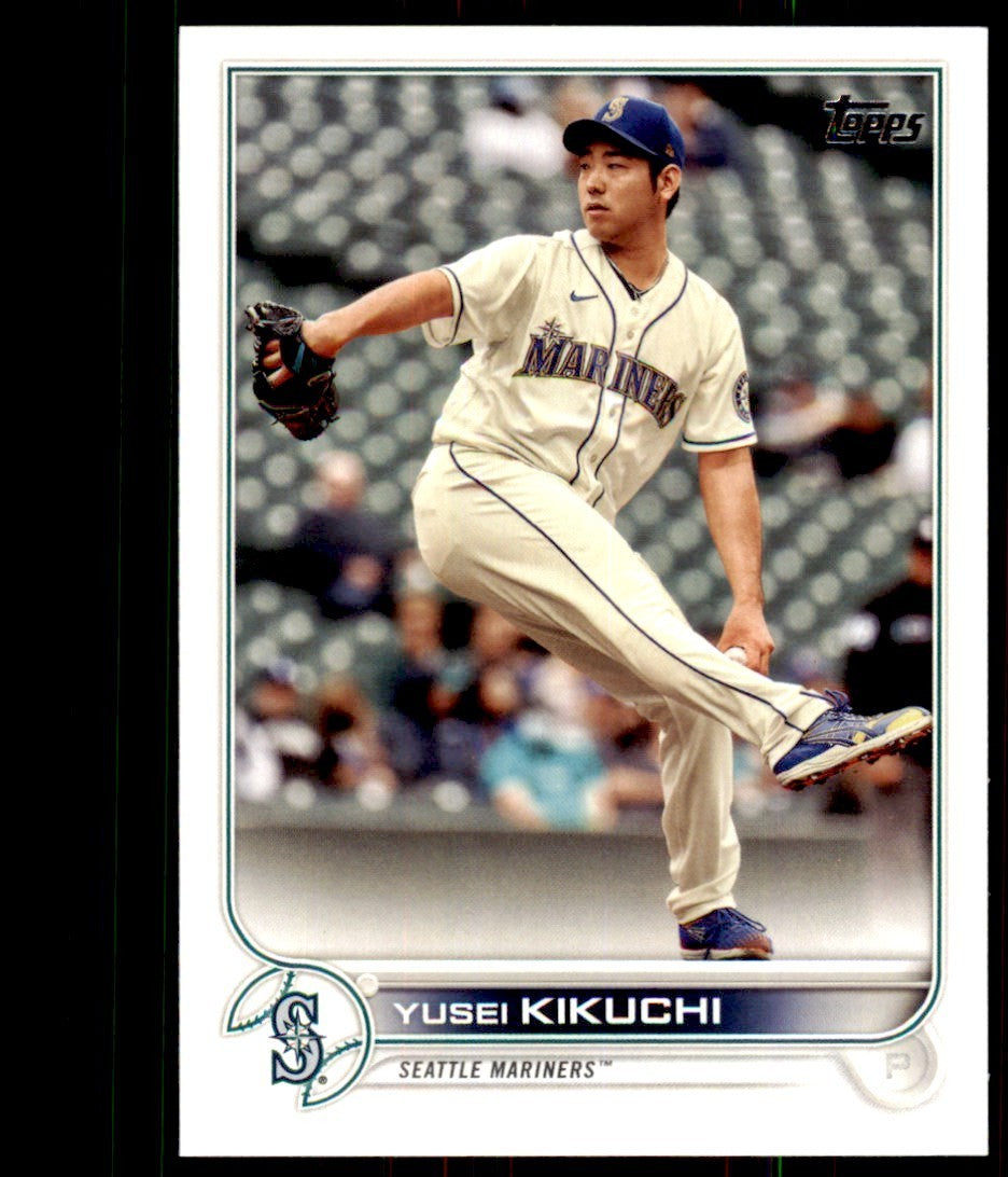 2022 TOPPS, YUSEI KIKUCHI SEATTLE MARINERS #531