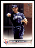 2022 TOPPS, NICO HOERNER CHICAGO CUBS #490