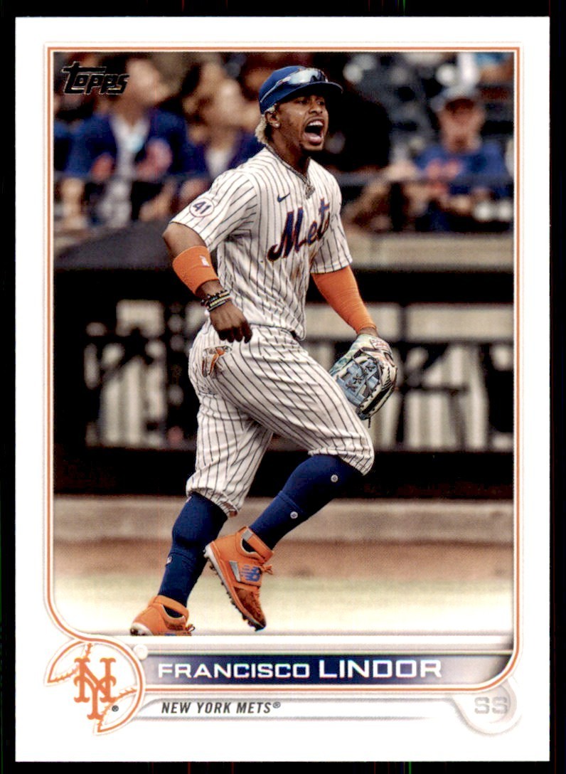 2022 TOPPS, FRANCISCO LINDOR. NEW YORK METS #450