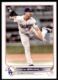 2022 TOPPS, JUSTIN BRUIHL LOS ANGELES DODGERS #658