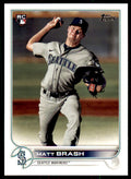 2022 TOPPS, MATT BRASH SEATTLE MARINERS #561