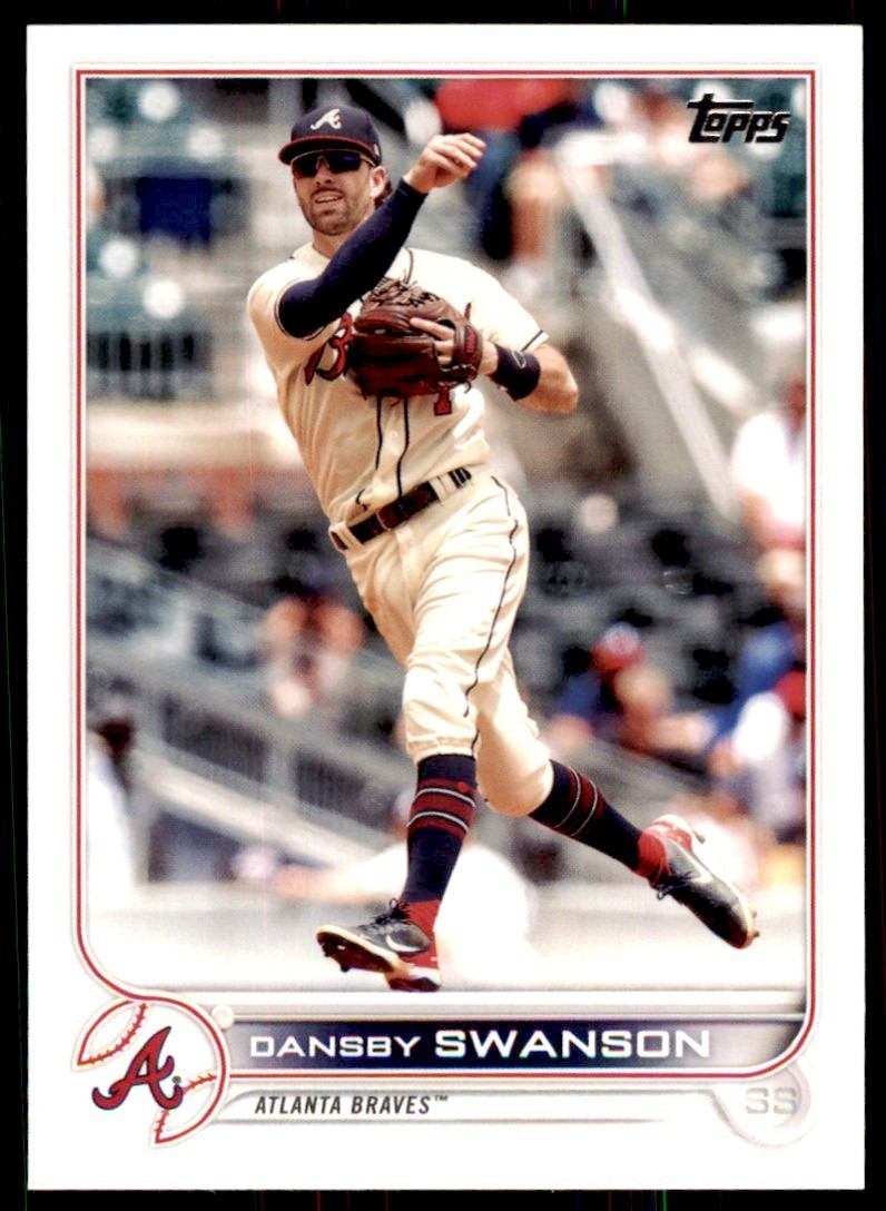 2022 TOPPS, DANSBY SWANSON. ATLANTA BRAVES #507