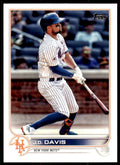 2022 TOPPS' J.D. DAVIS NEW YORK METS #375
