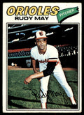 1977 TOPPS. RUDY MAY BALTIMORE ORIOLES #56